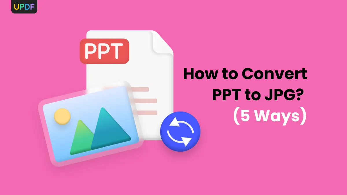 Convert PPT to JPG with These 5 Expert Techniques!