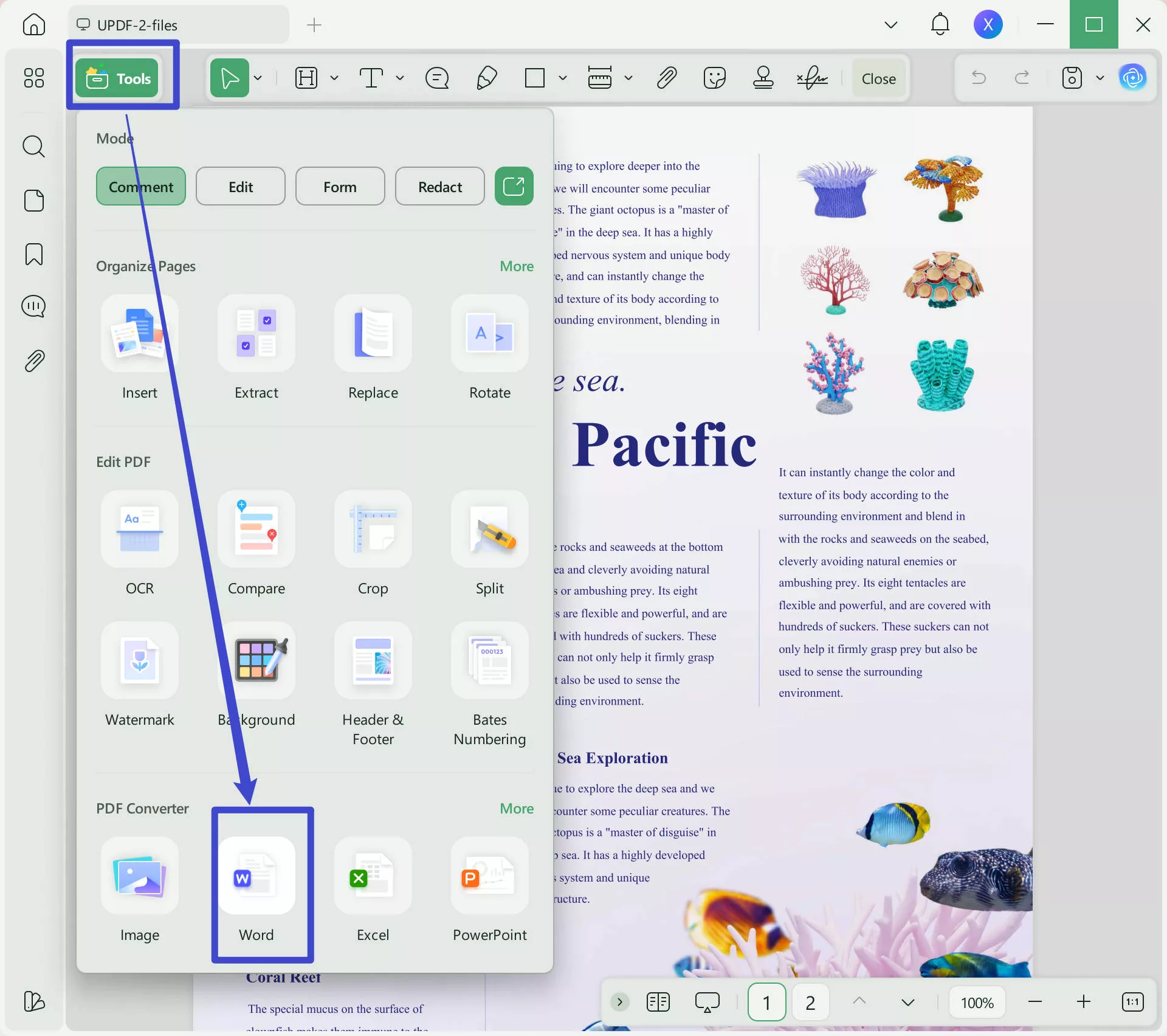 convert pdf to word with ai tech