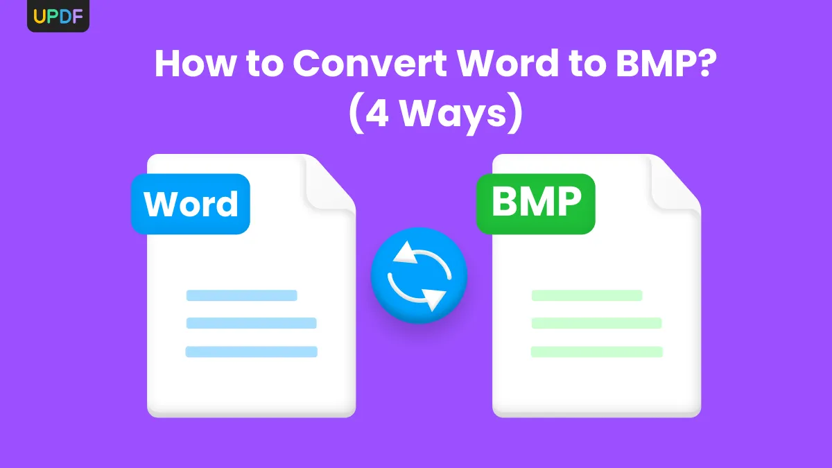 Convert Word to BMP: A Complete Ho-To With 4 Best Tools