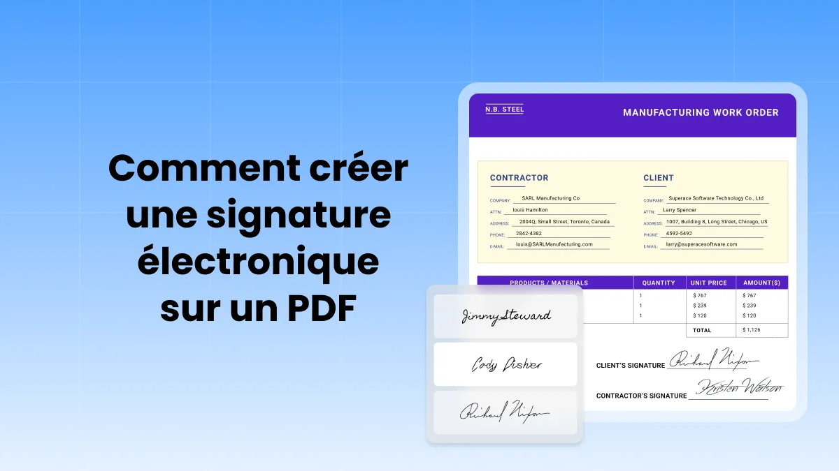 Comment créer une signature électronique sur PDF de manière irréprochable
