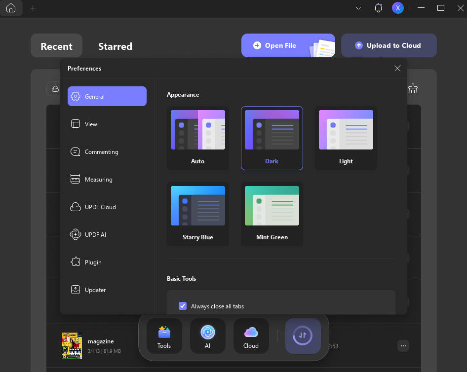 dark mode on windows