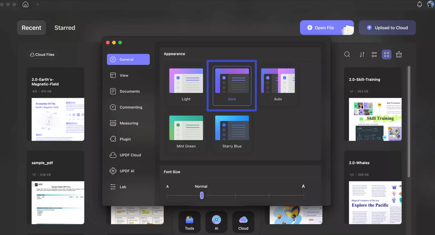 dark mode
