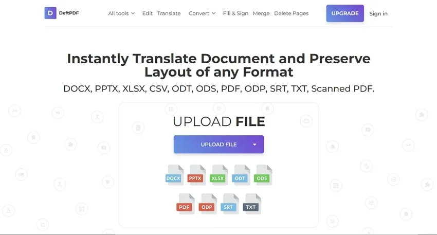 deftpdf ai مترجم pdf