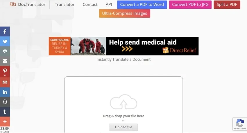 doctranslator ai مترجم pdf