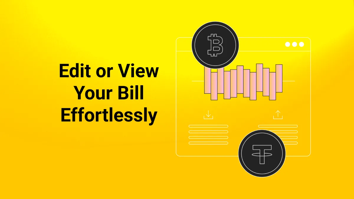 Managing Your Bills: Easy Method to View and Edit a Bill