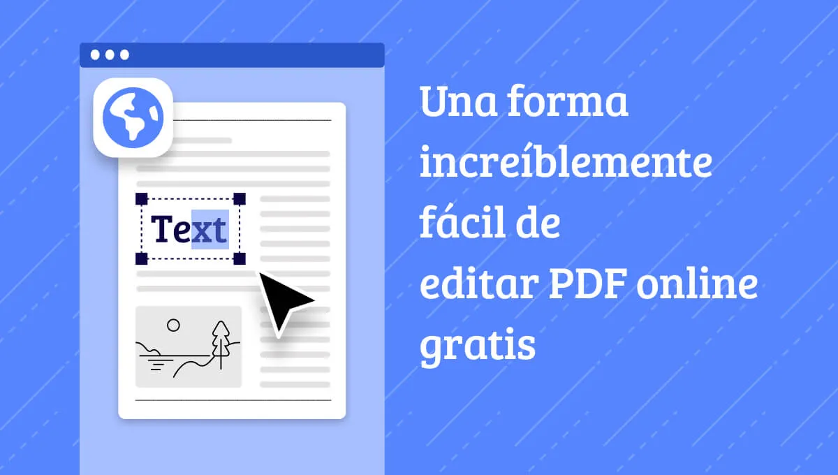 Una forma increíblemente fácil de editar PDF online gratis