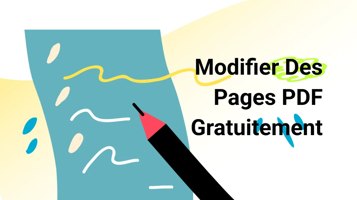 Comment modifier une page PDF gratuitement