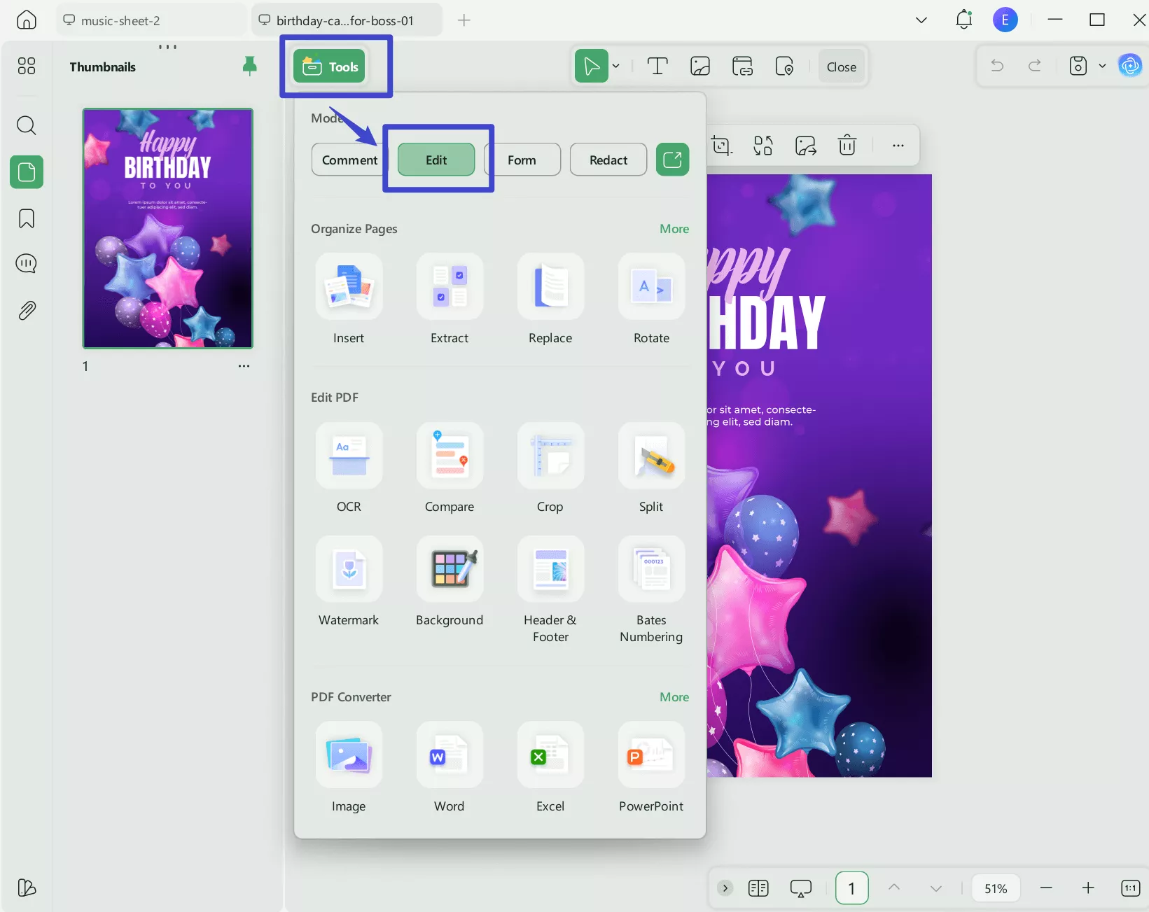 preview app for windows edit pdf