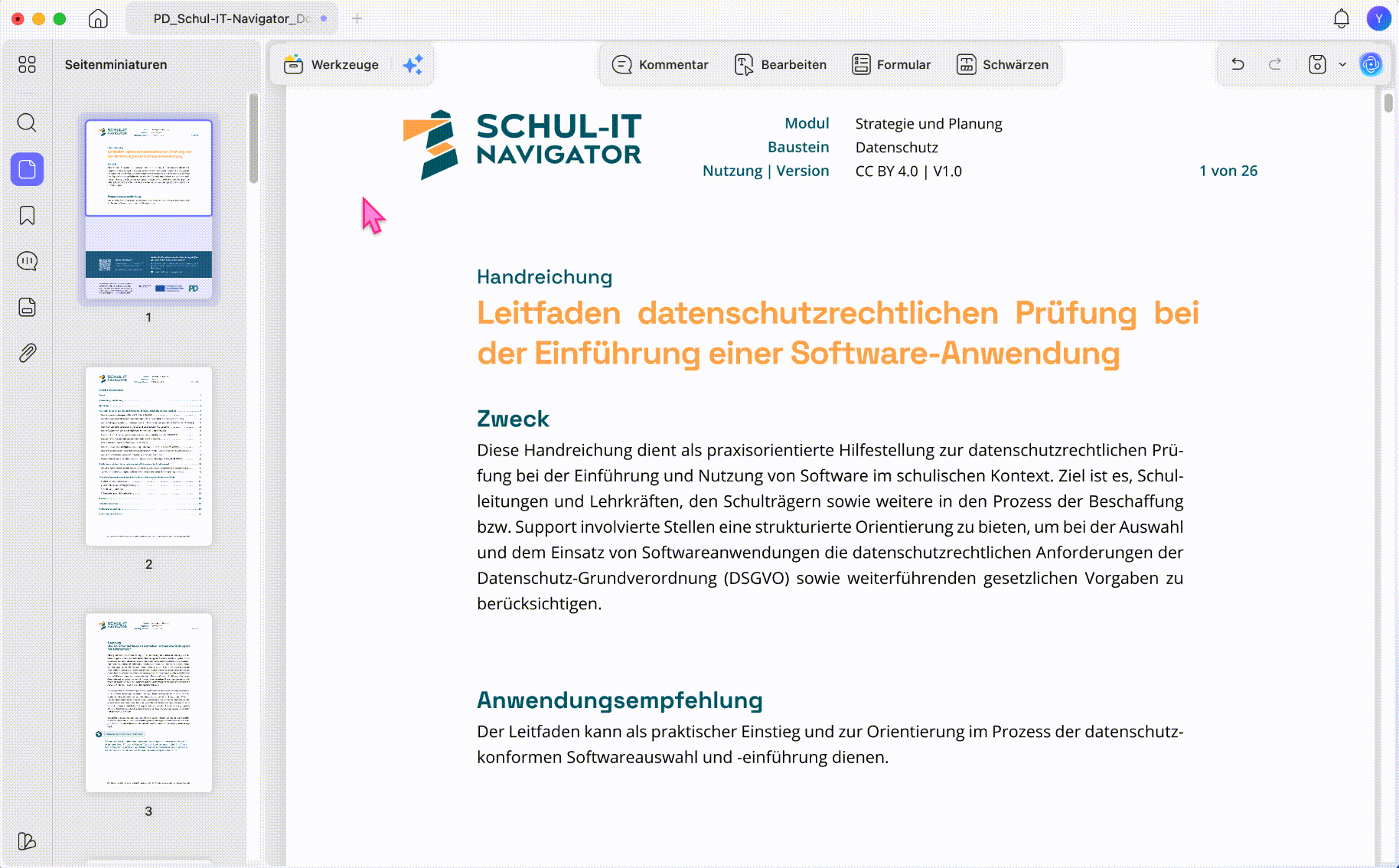 Bestehenden PDF-Text in UPDF bearbeiten