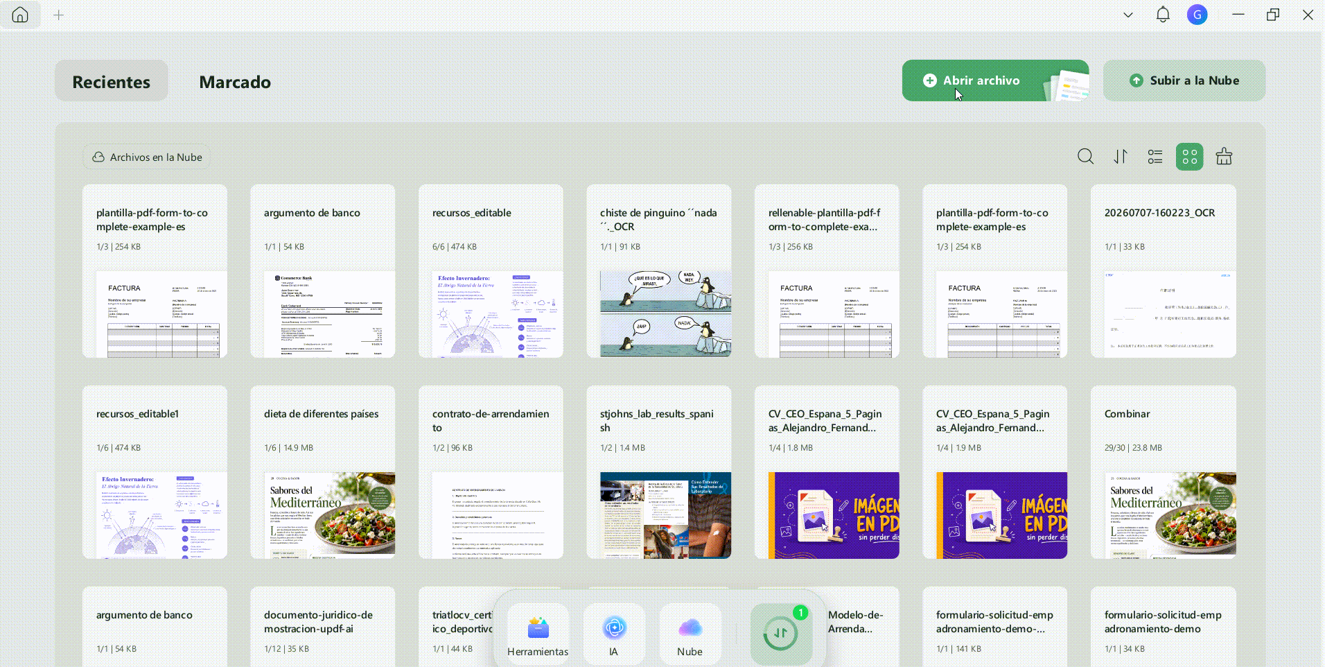 editar pdf online Utilizar la aplicación dedicada de UPDF Cloud
