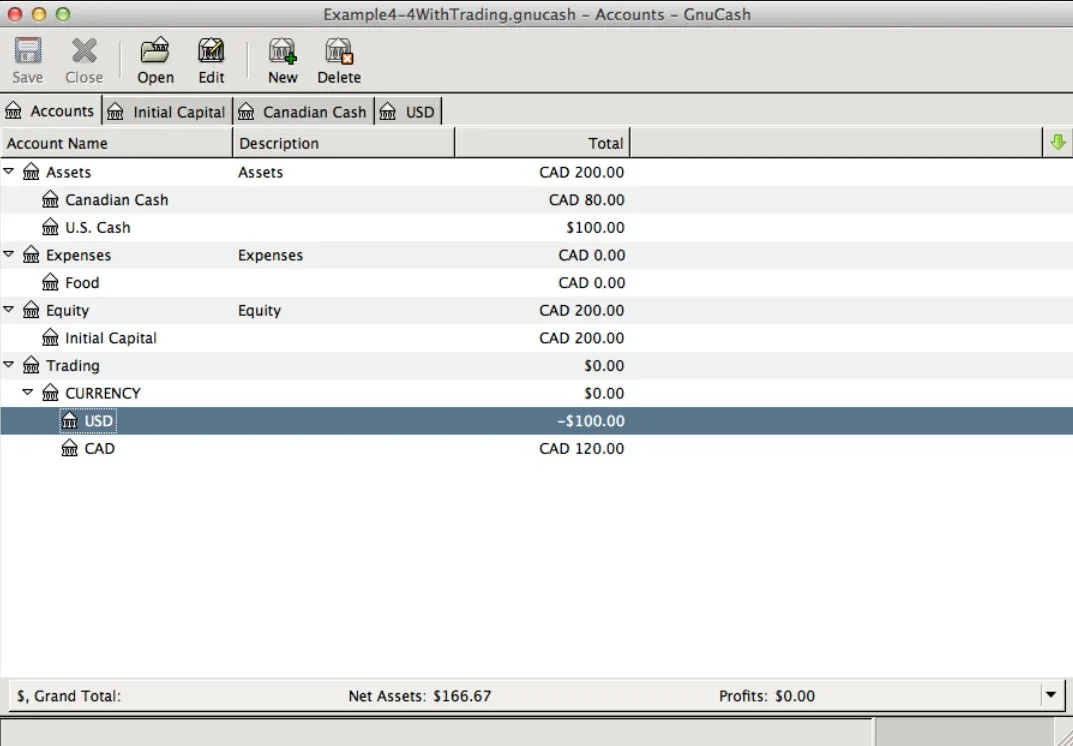 GnuCash - accounting software for mac