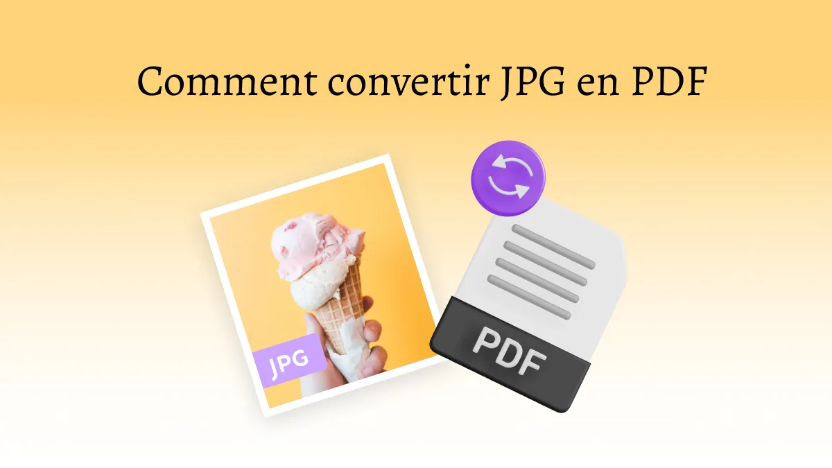 Comment convertir un JPG en PDF de façon optimale