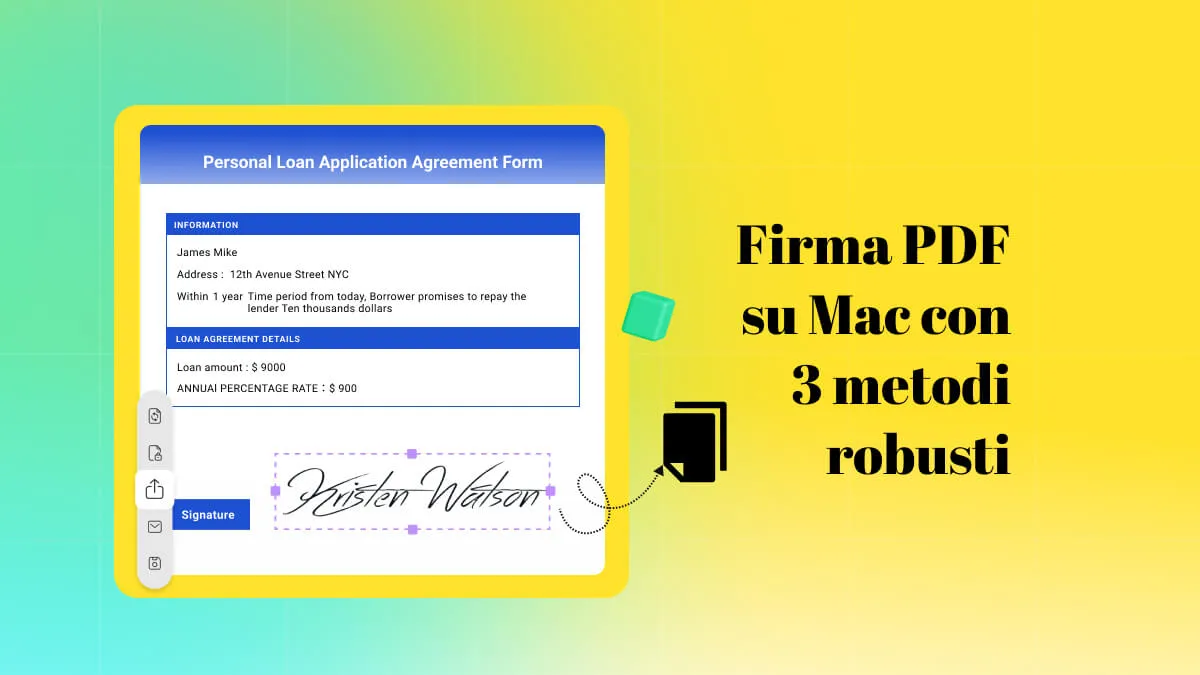 Firma PDF su Mac con 3 metodi robusti (macOS 14 incluso)