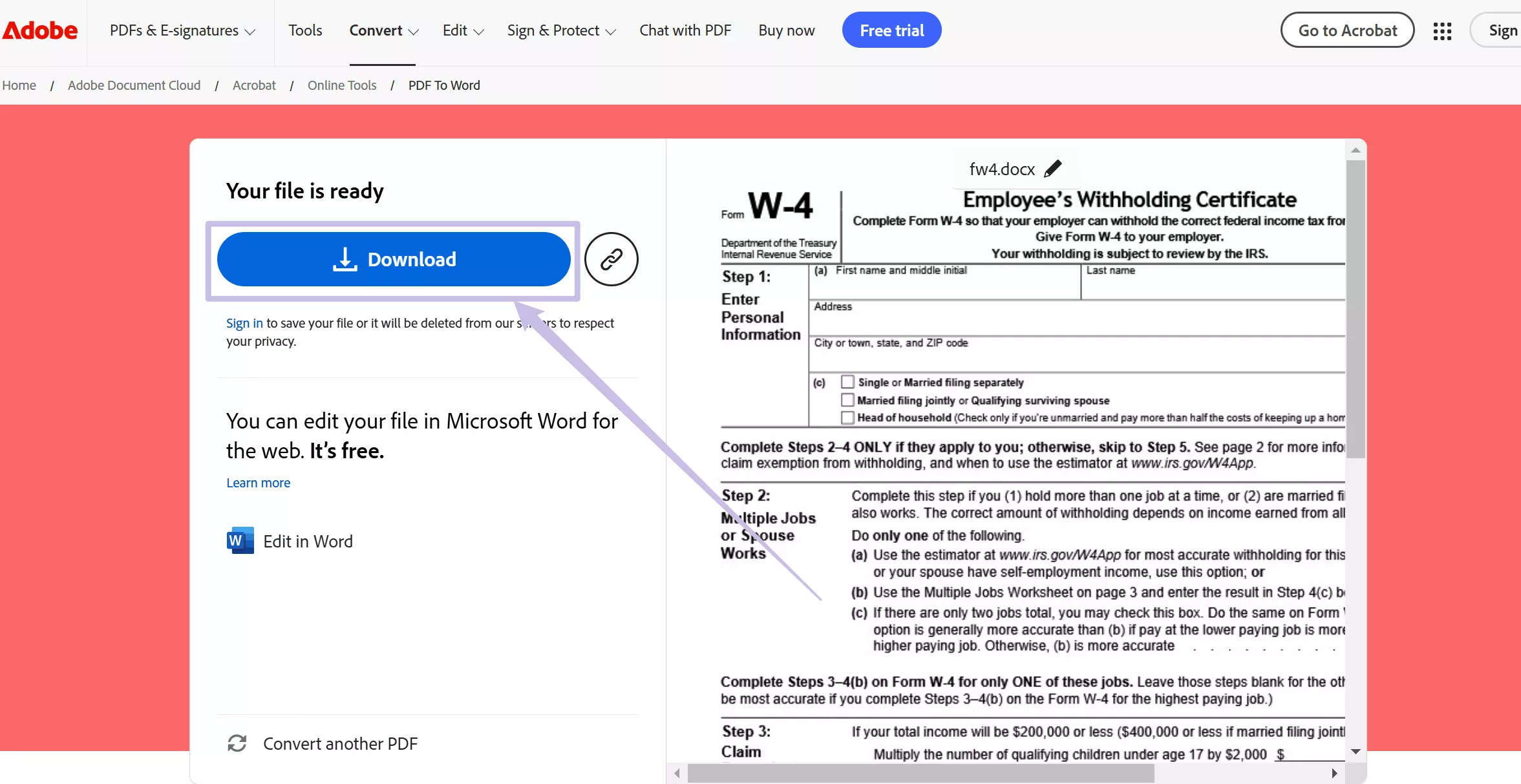 Adobe Acrobat Online