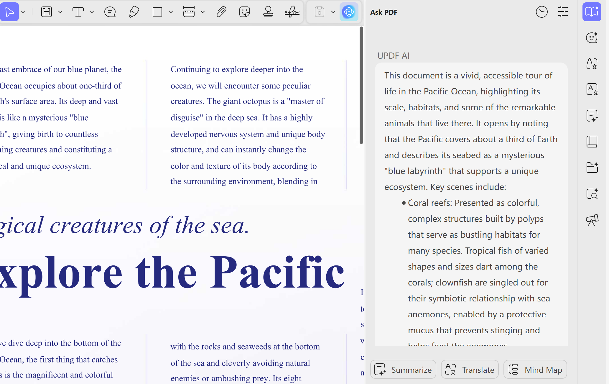 ai pdf reader updf