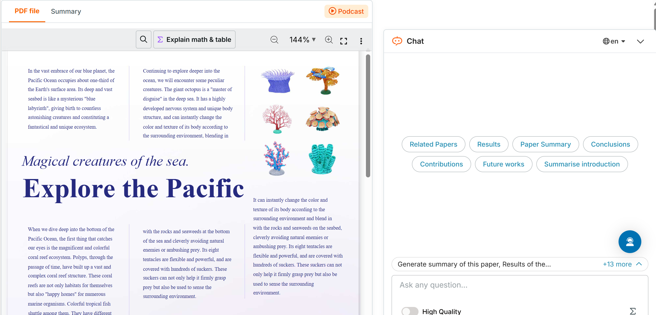 ai pdf reader online