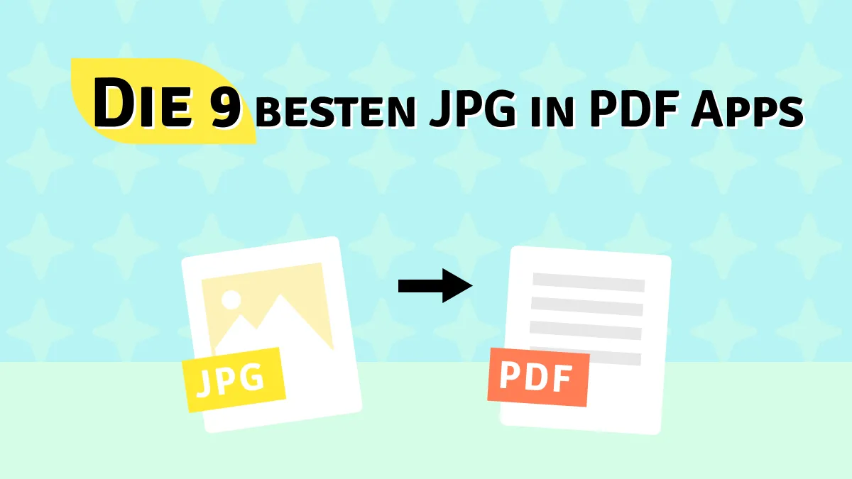 Top 9 JPG in PDF Apps für iOS im Jahr 2023