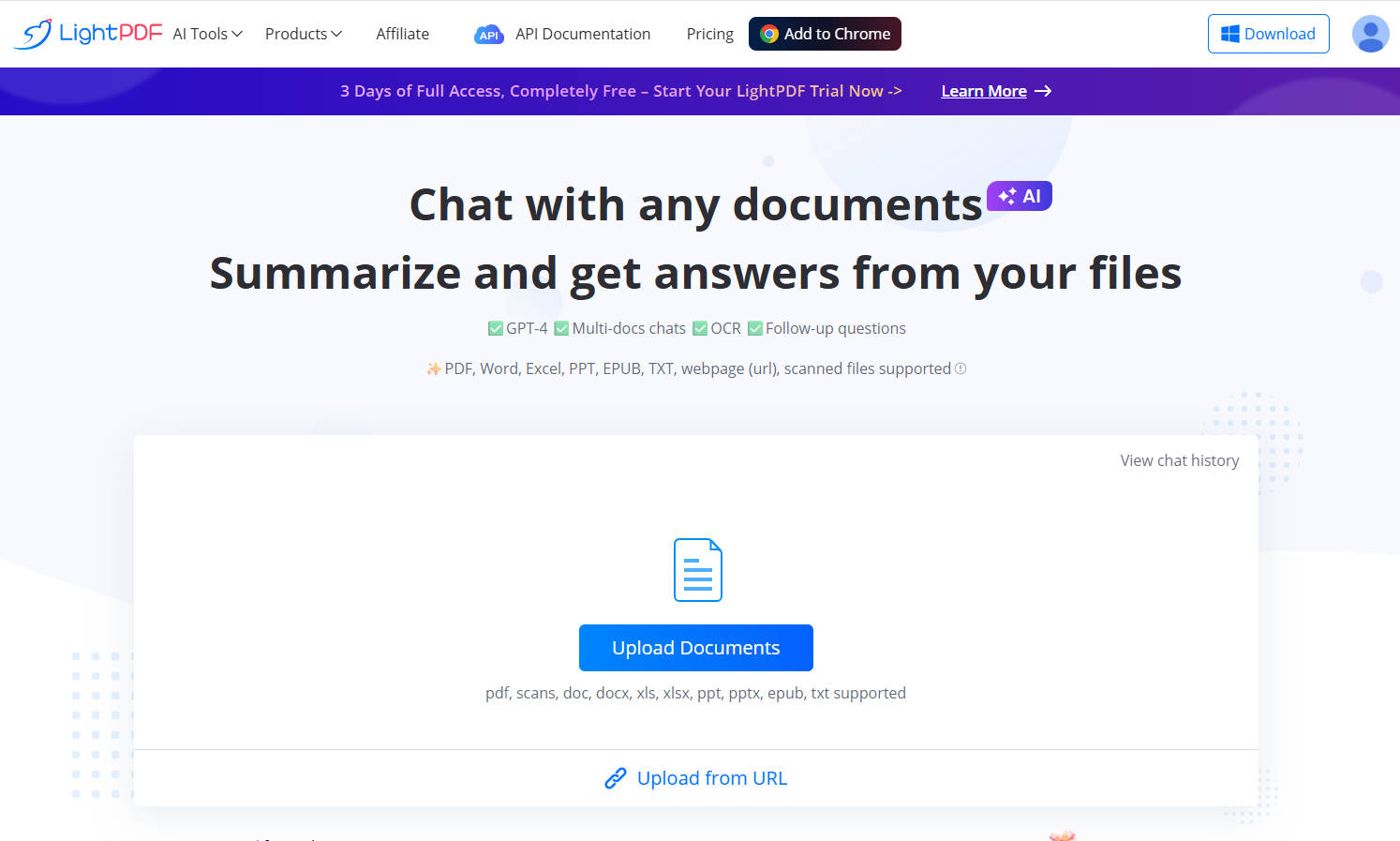 lightpdf ai pdf editor