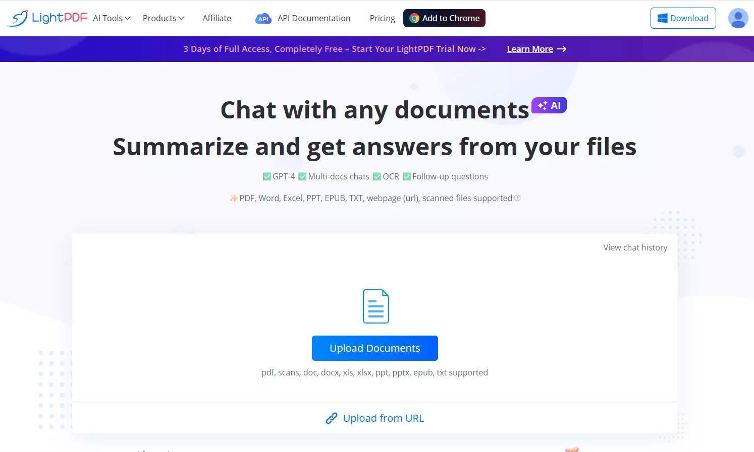lightpdf ai pdf editor