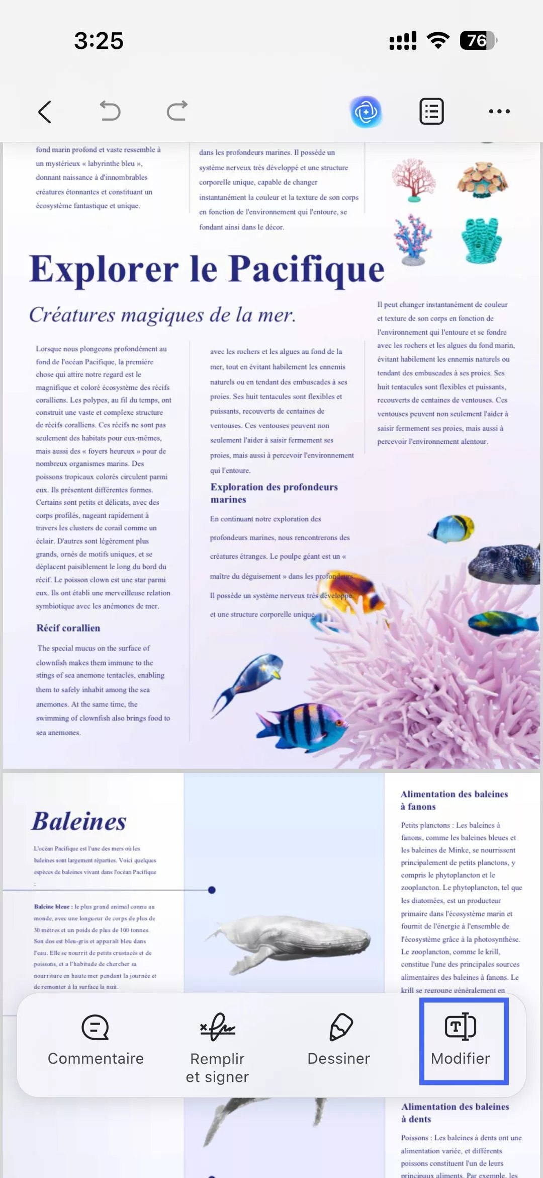 Ajouter une image à un PDF sur iOS