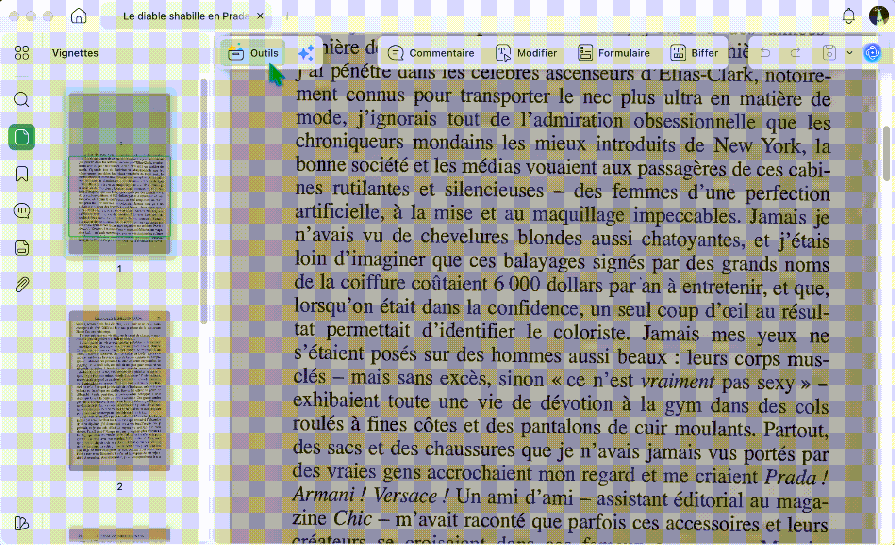 modifier le texte dans un PDF scanné avec OCR dans UPDF