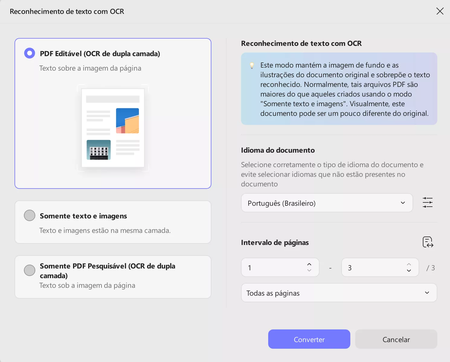 Abra o PDF digitalizado no UPDF