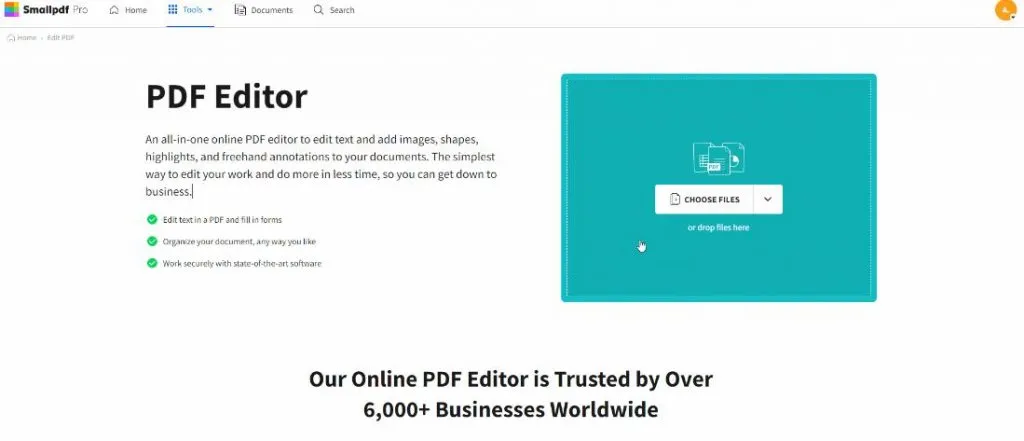 Smallpdf subscription store