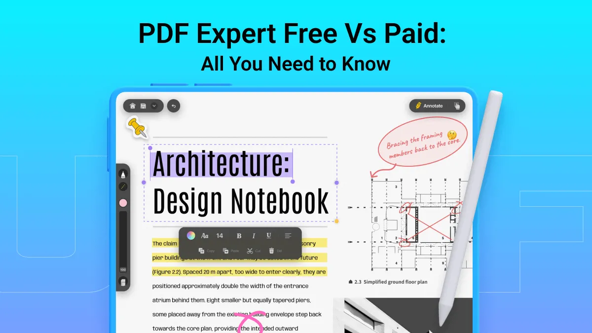 PDF Expert Free vs Paid: Features, Costs, And Performance Assessment