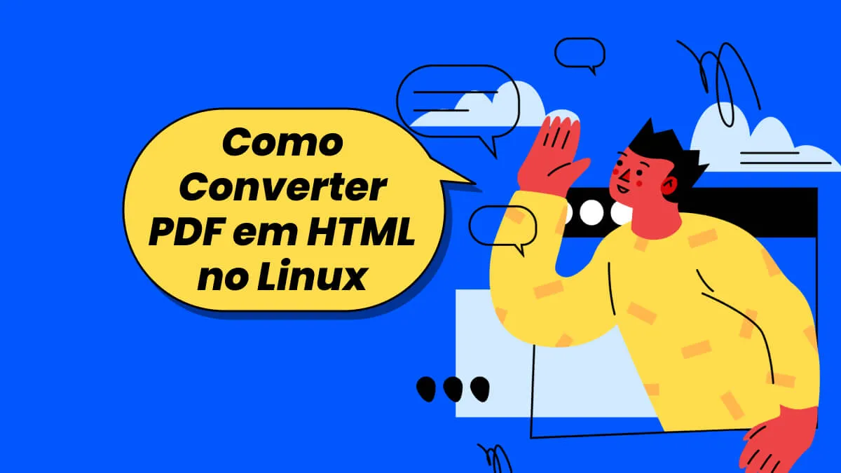 Como Converter PDF em HTML no Linux