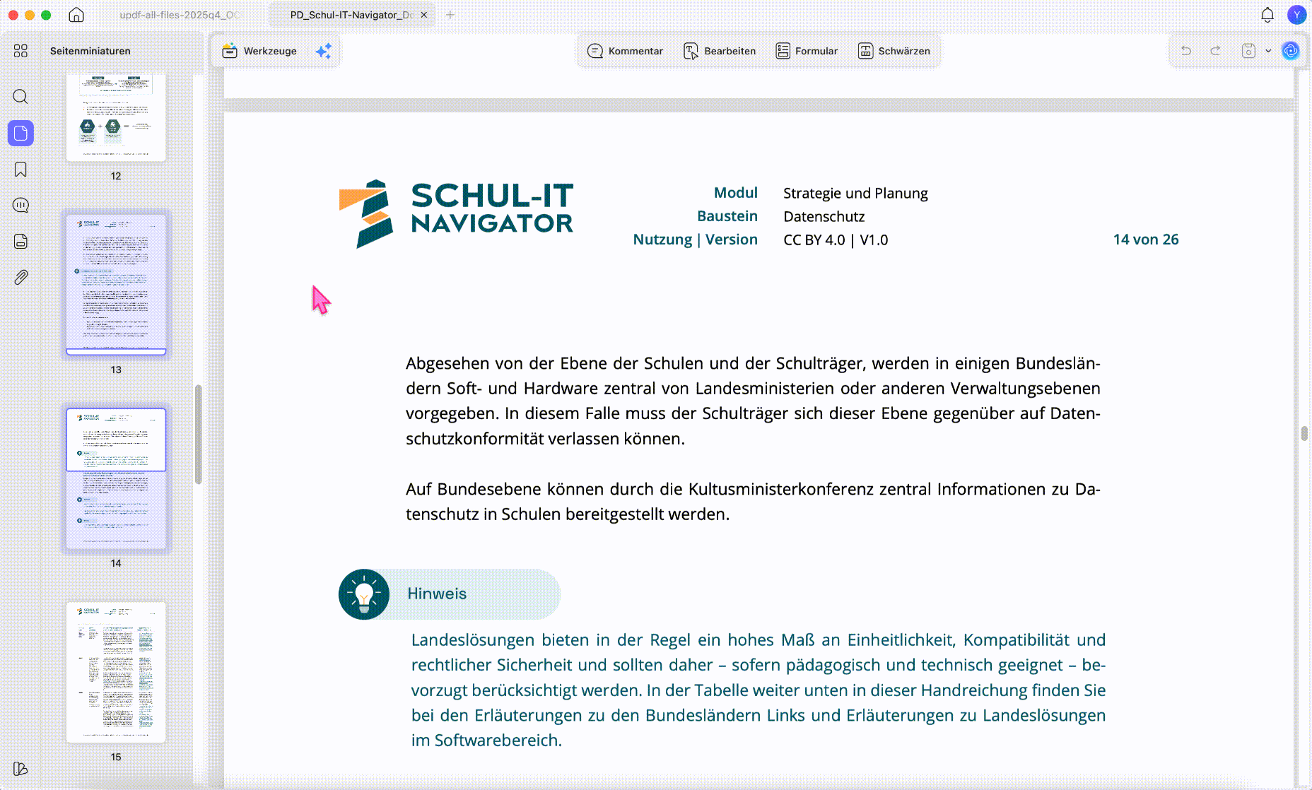 PDF in PowerPoint mit UPDF umwandeln