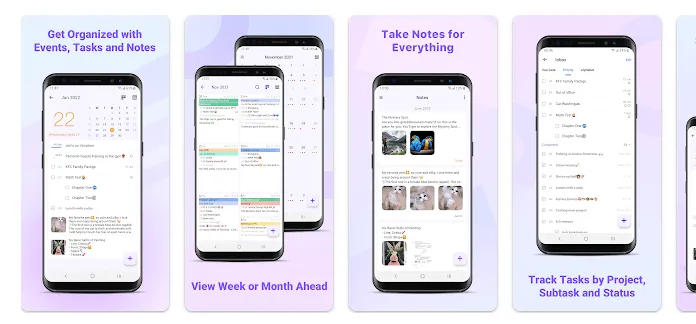 تطبيق مخطط لنظام Android Planner Pro