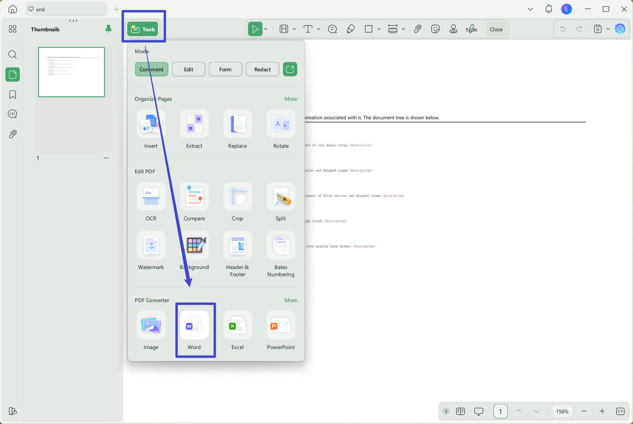 Convert the JPG to Word File Easily using UPDF