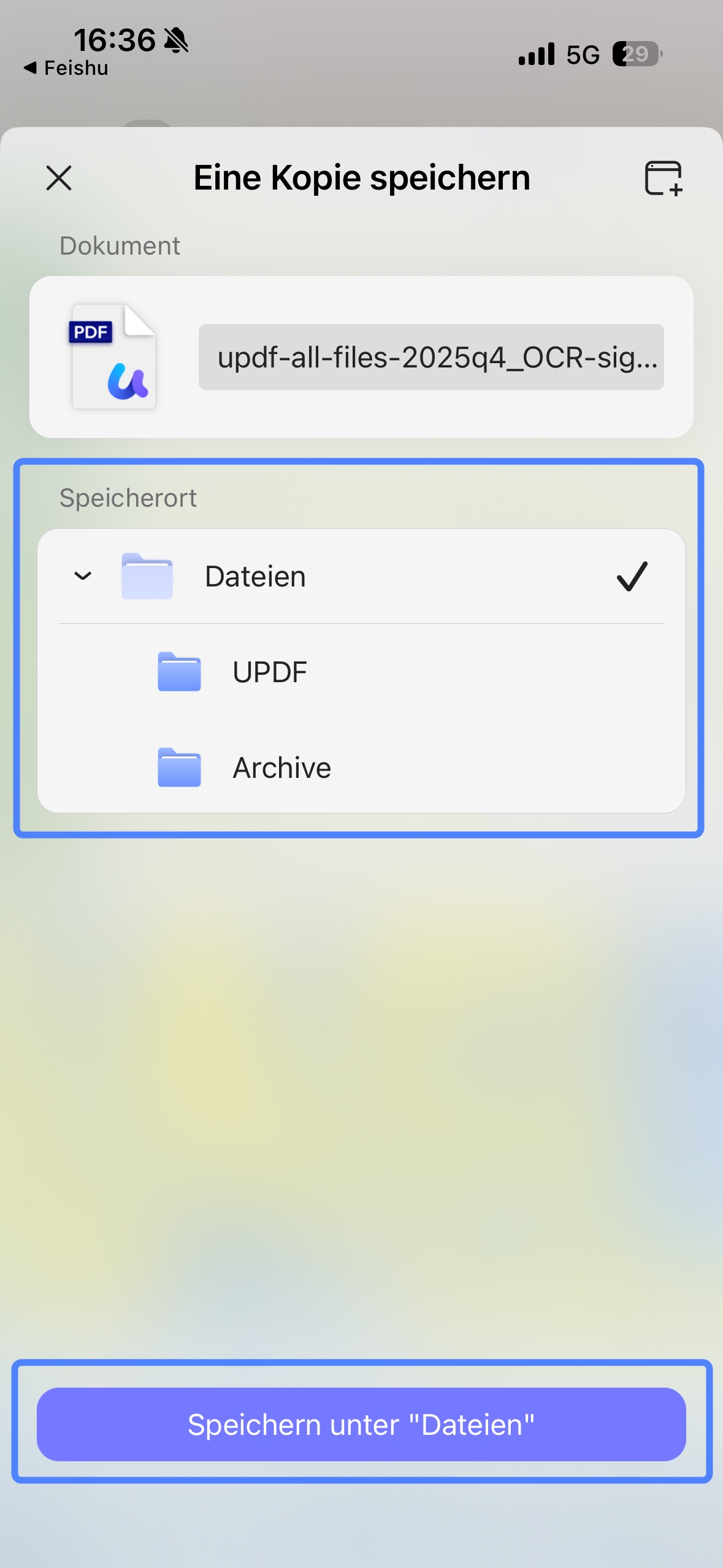 Ihrer PDF-Datei eine digitale Signatur hinzuzufügen