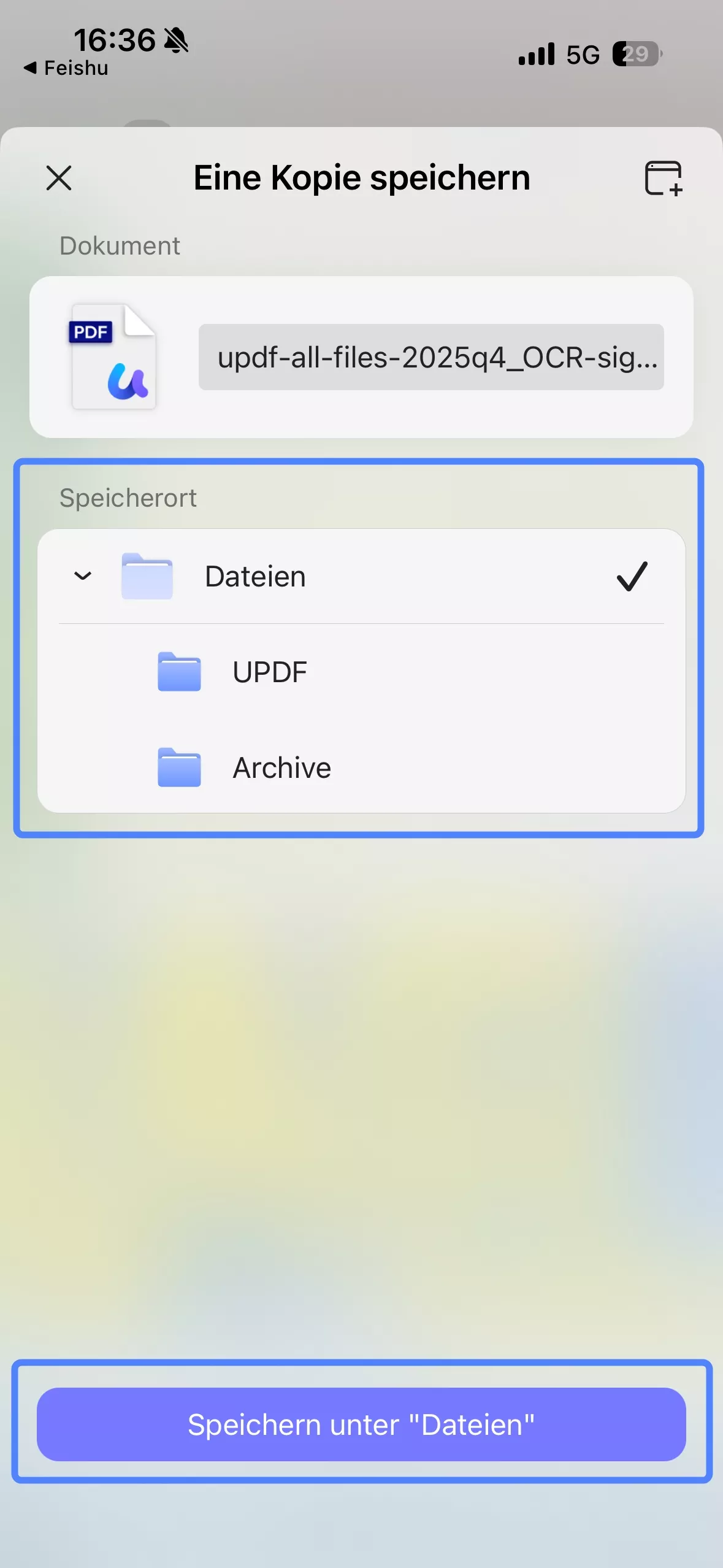 Ihrer PDF-Datei eine digitale Signatur hinzuzufügen