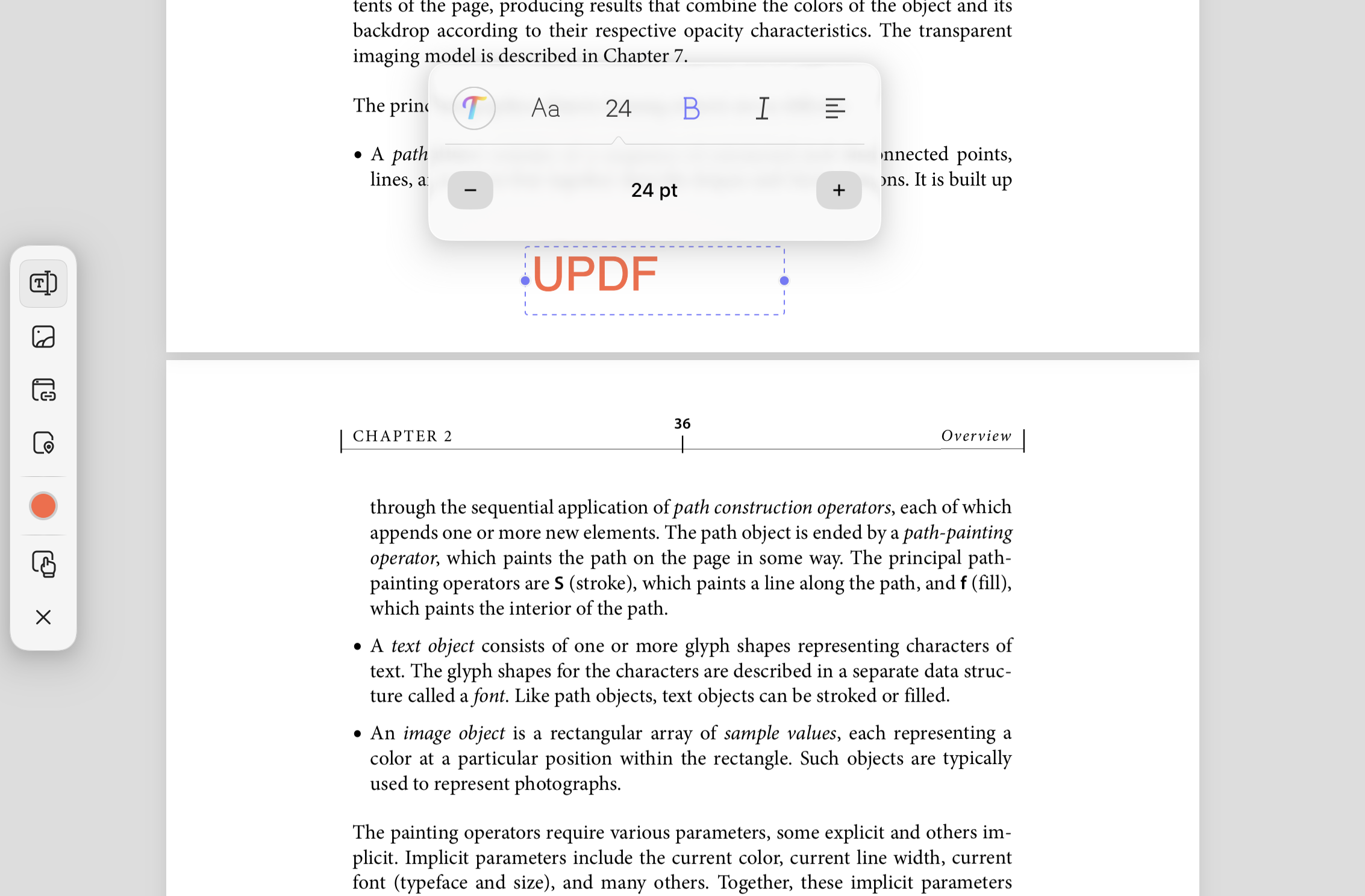 PDF Text auf dem iPad bearbeiten