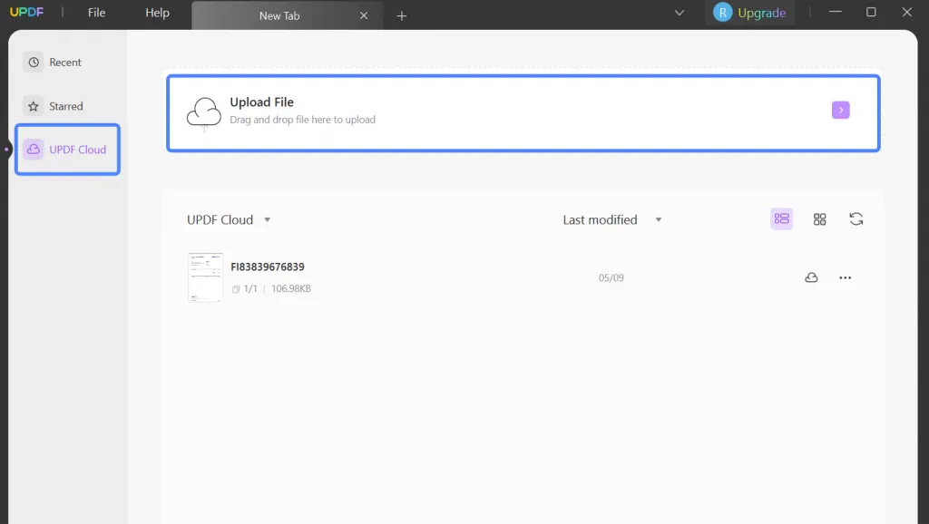 How to Transfer PDF Files from PC/Mac to Android Phone using UPDF Cloud