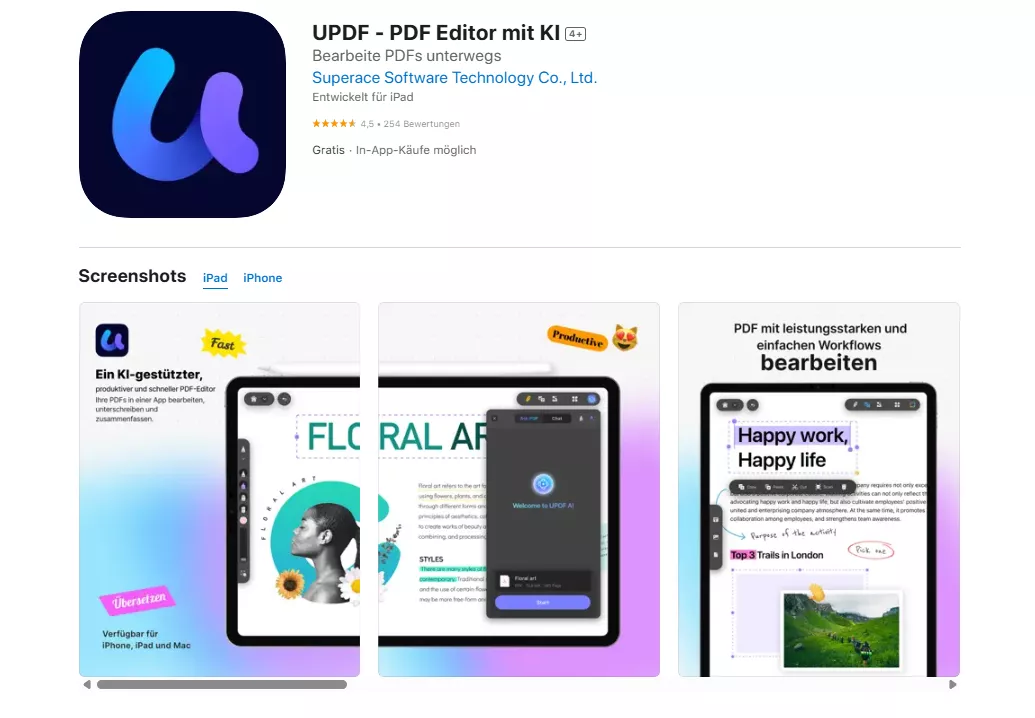 UPDF im App Store