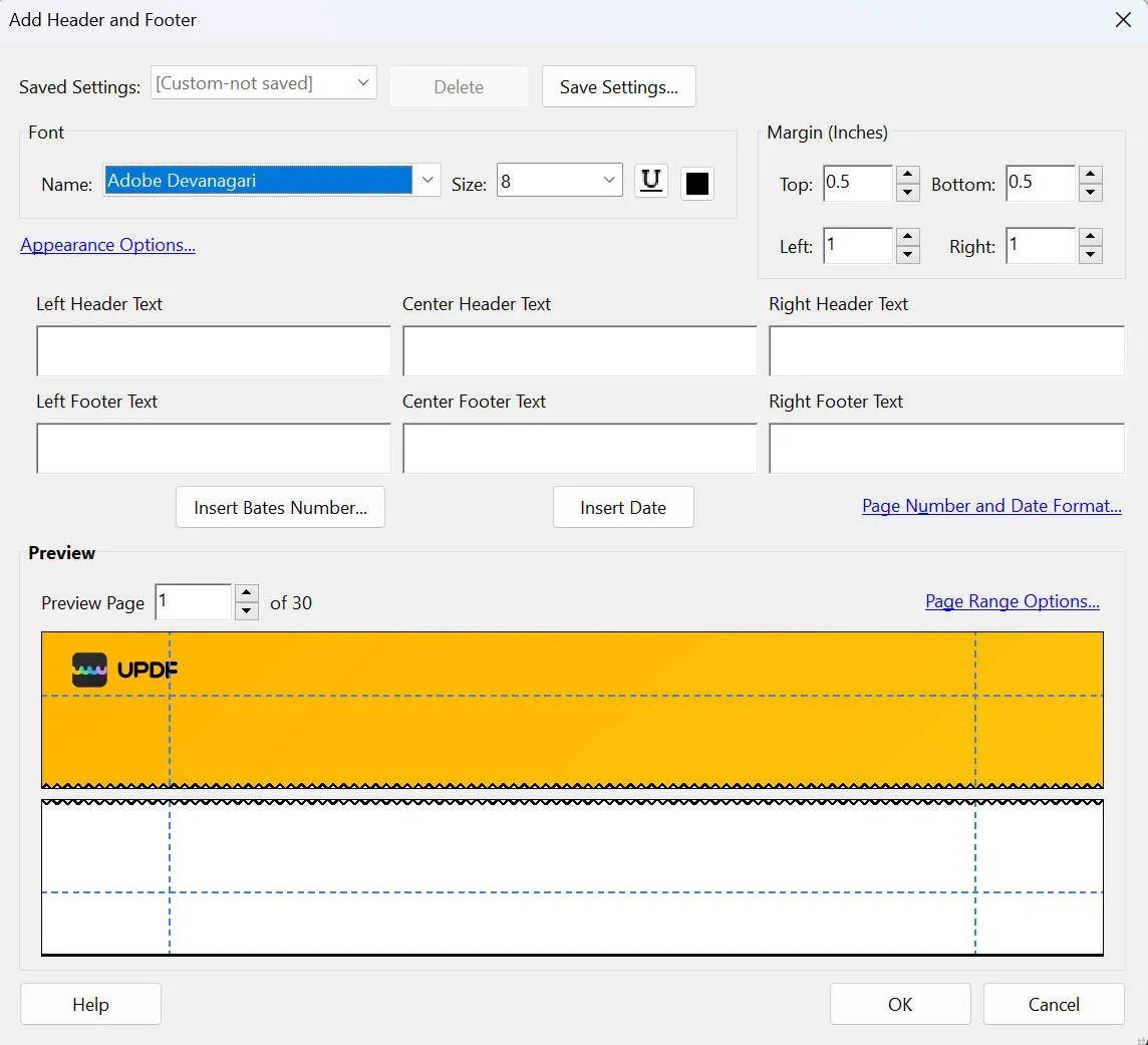 how to add bates numbers to pdf with adobe