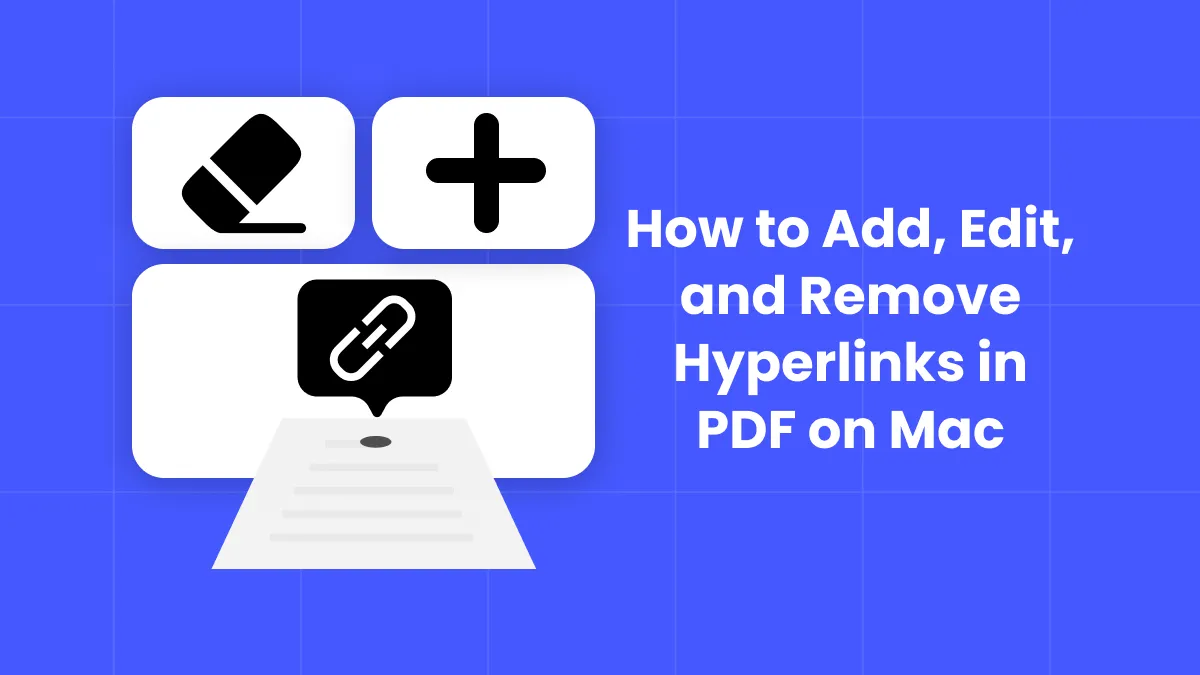 How to Add, Edit, and Remove Hyperlinks in PDF on Mac (Sonoma Compatible)