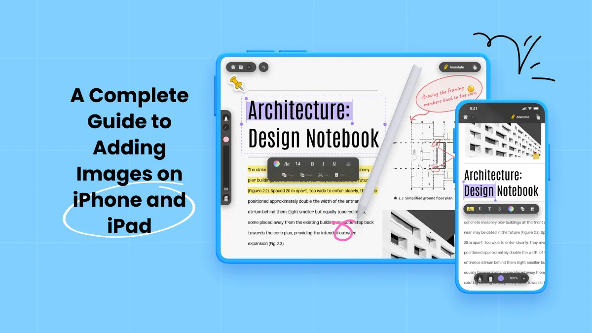 A Complete Guide to Adding Images on iPhone and iPad via PDF Editor