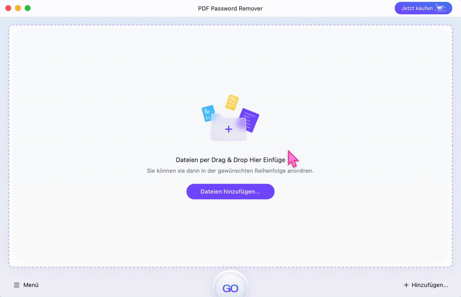 PDF-Passwort mit aJoysoft entfernen