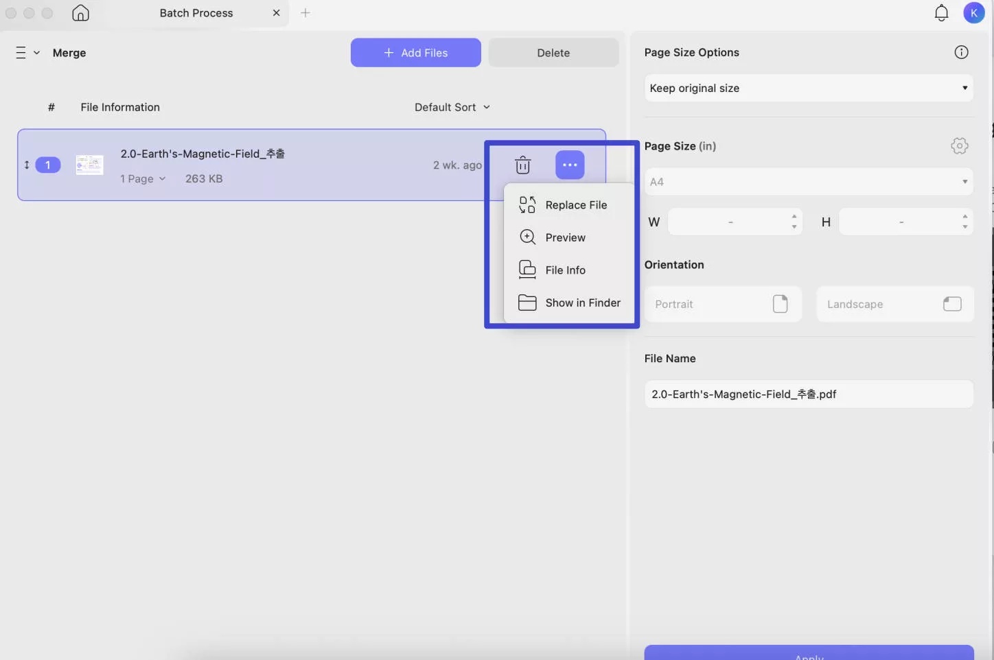 convert png to pdf on mac reorder files
