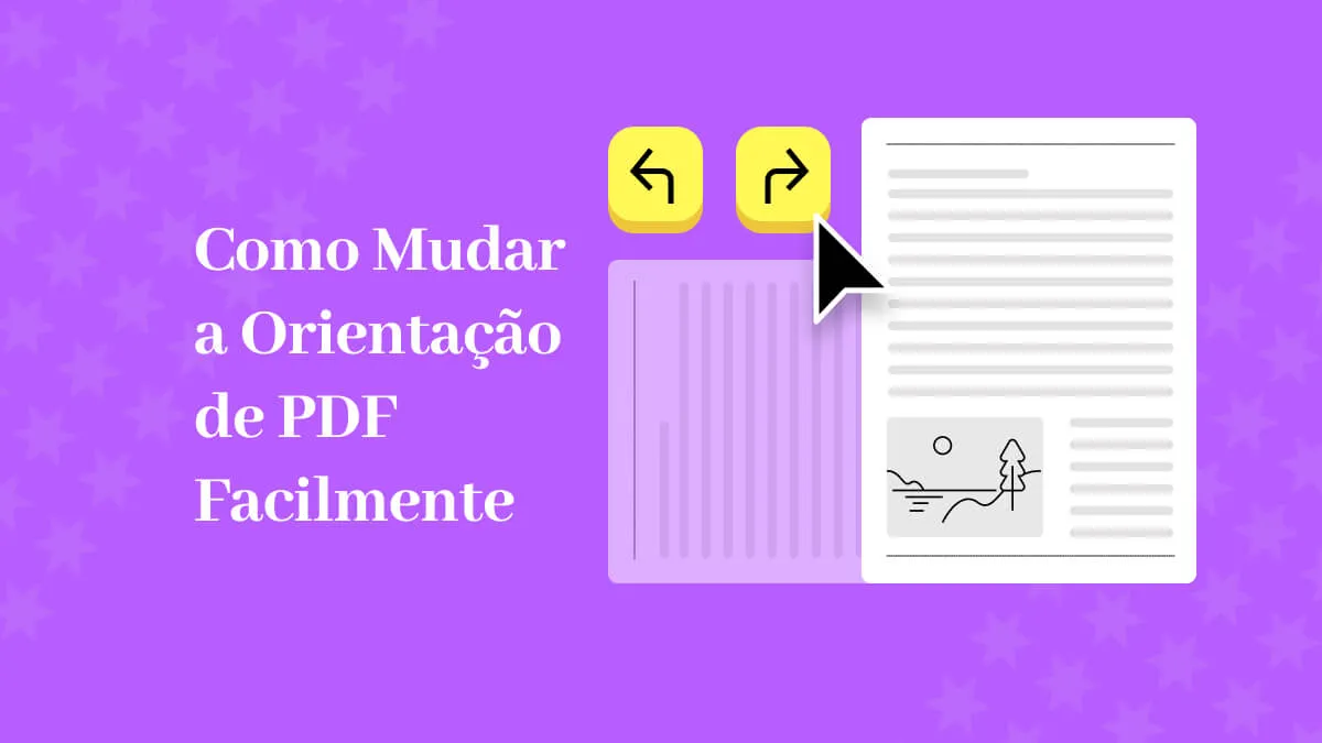 Como Mudar a Orientação de PDF Facilmente