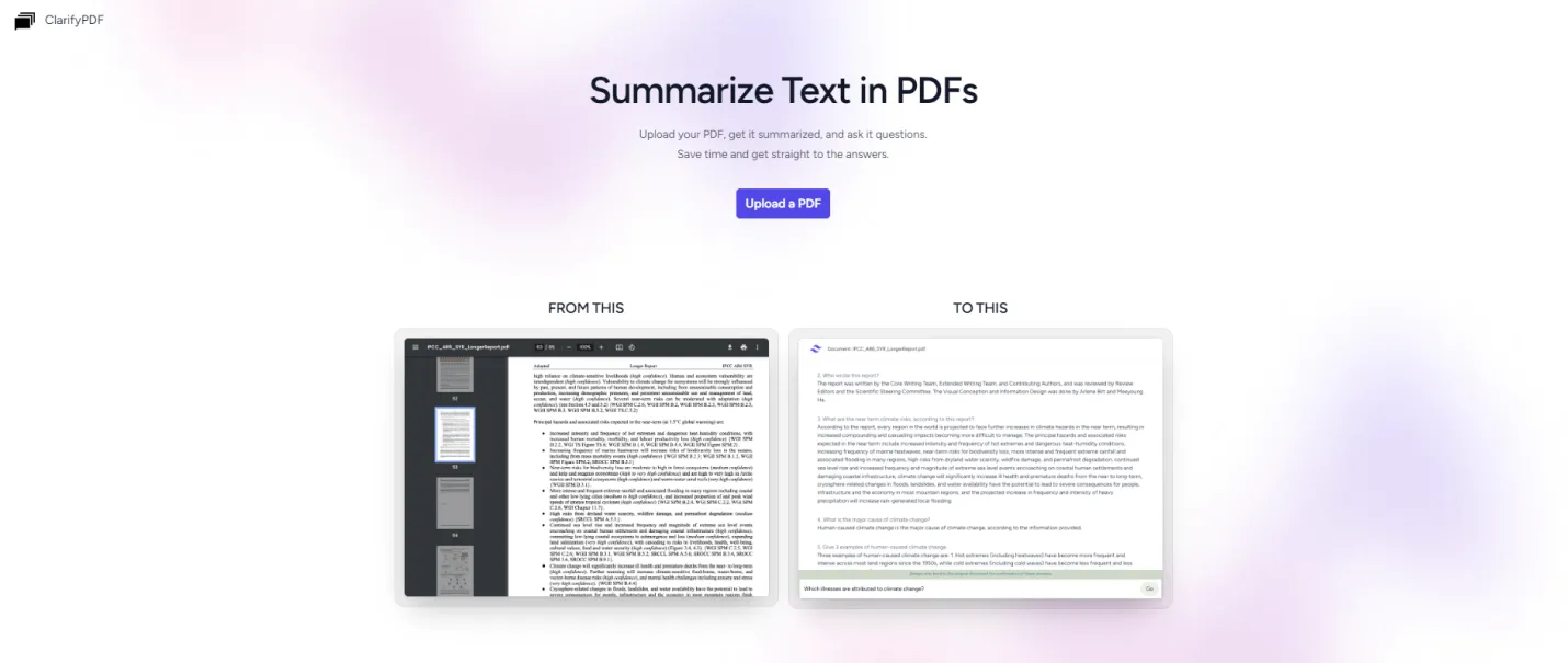 AI 문서 분석 클래리프 PDF