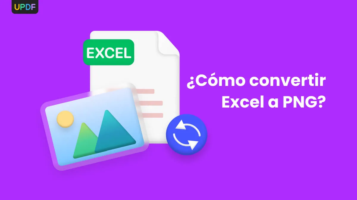 ¿Cómo convertir Excel a PNG?