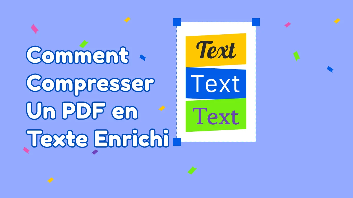 Comment convertir un PDF en texte enrichi