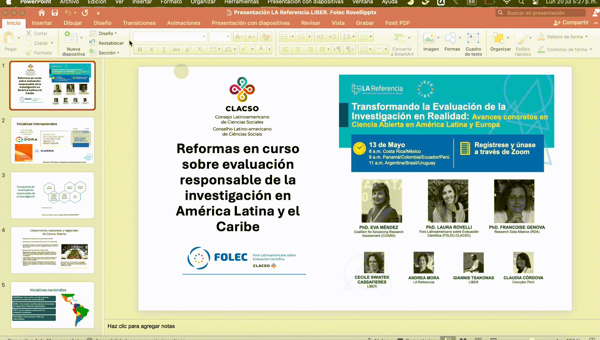 Guardar PowerPoint como PDF con hipervínculos en Mac