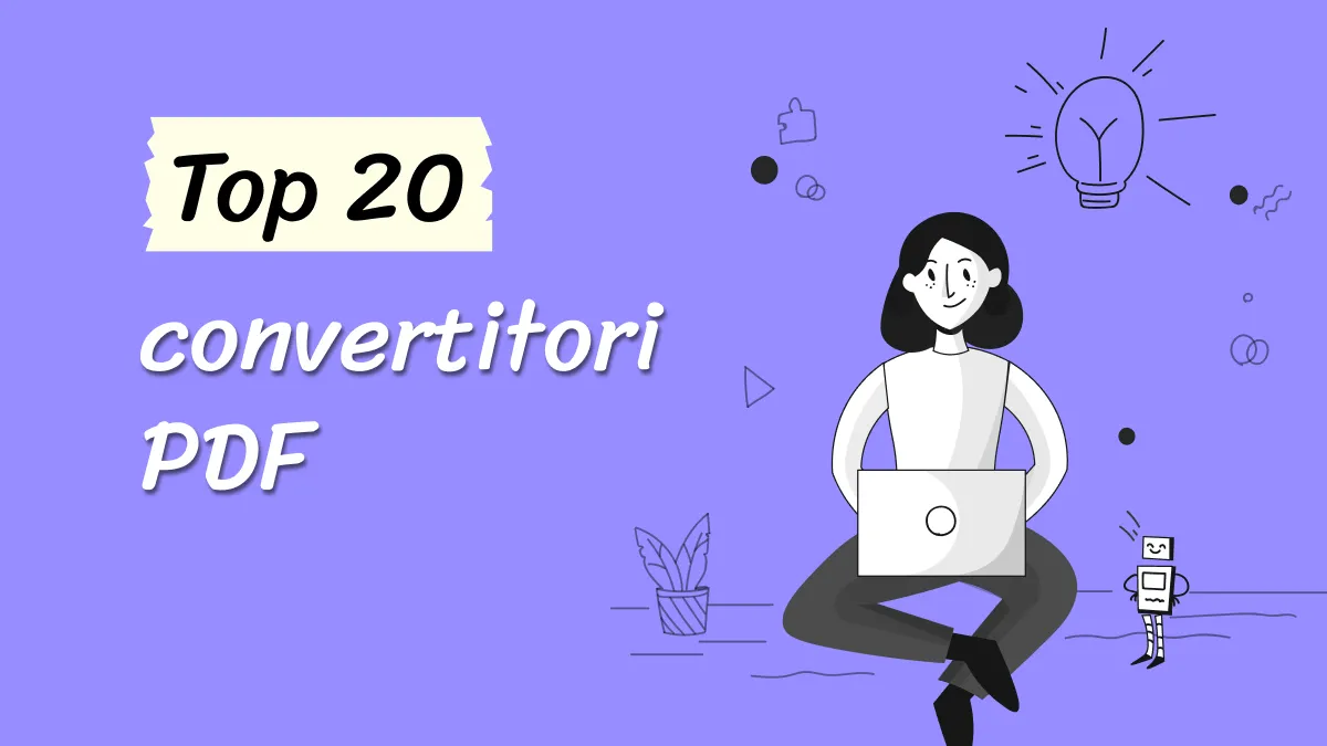 Top 20 convertitori PDF offline e online