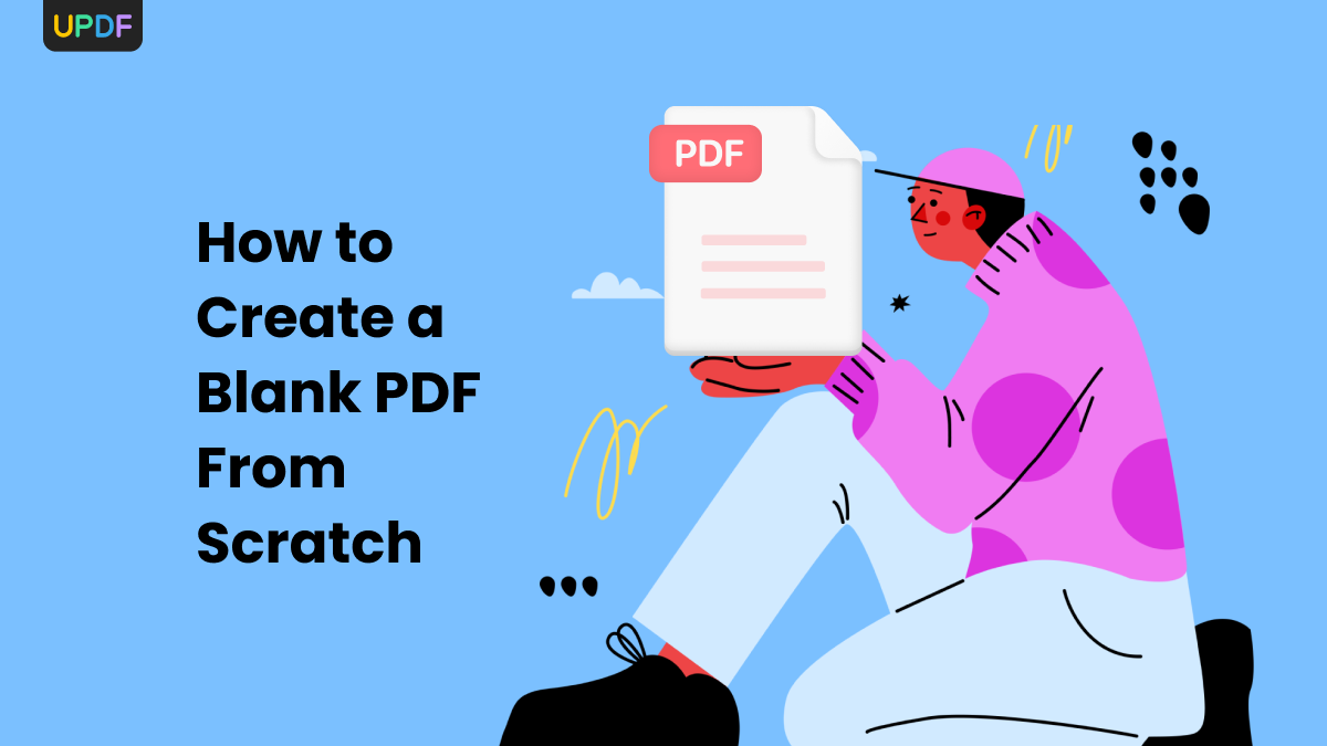 How to Create a Blank PDF (Computer and Mobile)| UPDF