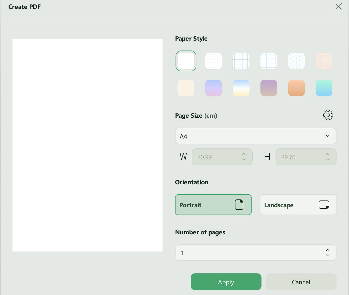 customize your blank pdf with updf windows